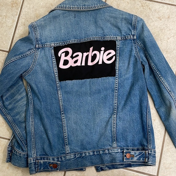 Madewell Repurposed “Barbie” Jean Jacket - Picture 1 of 11